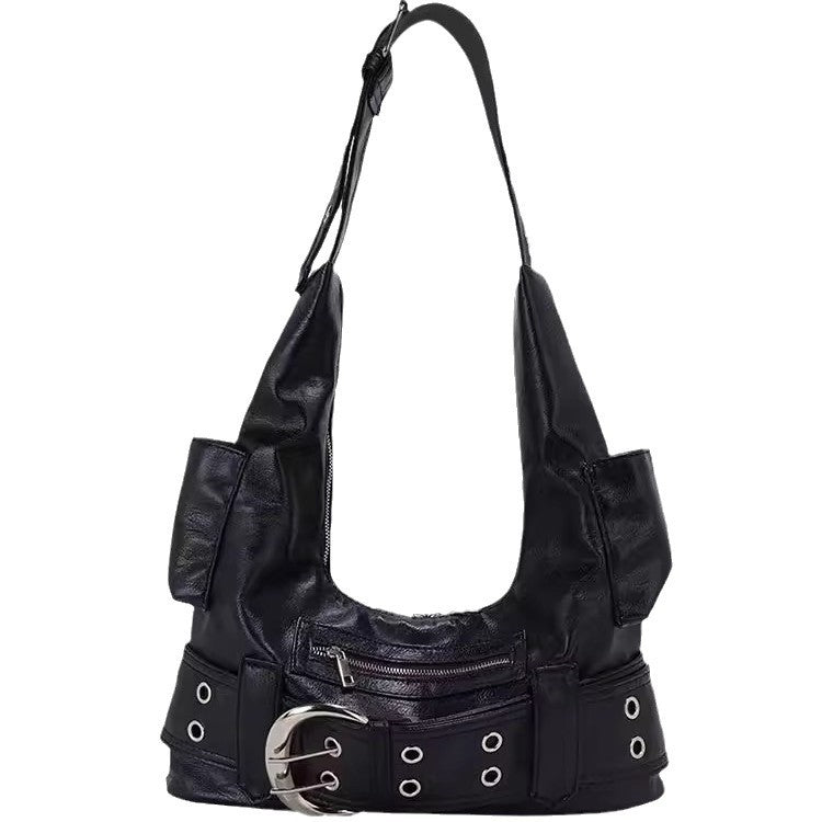 American-style Chic Underarm Bag In A Spicy-girl Vibe, Large Capacity And Super Versatile