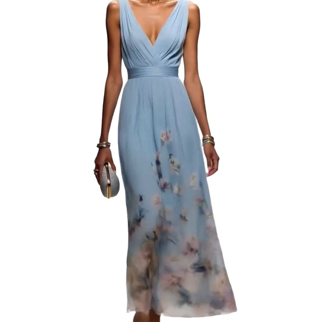 Evening Gown Elegant V-neck Cross-border Dress