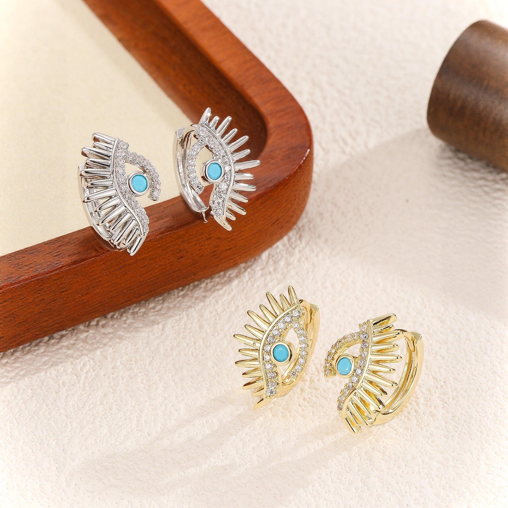 Simple Devil's Eye Earrings