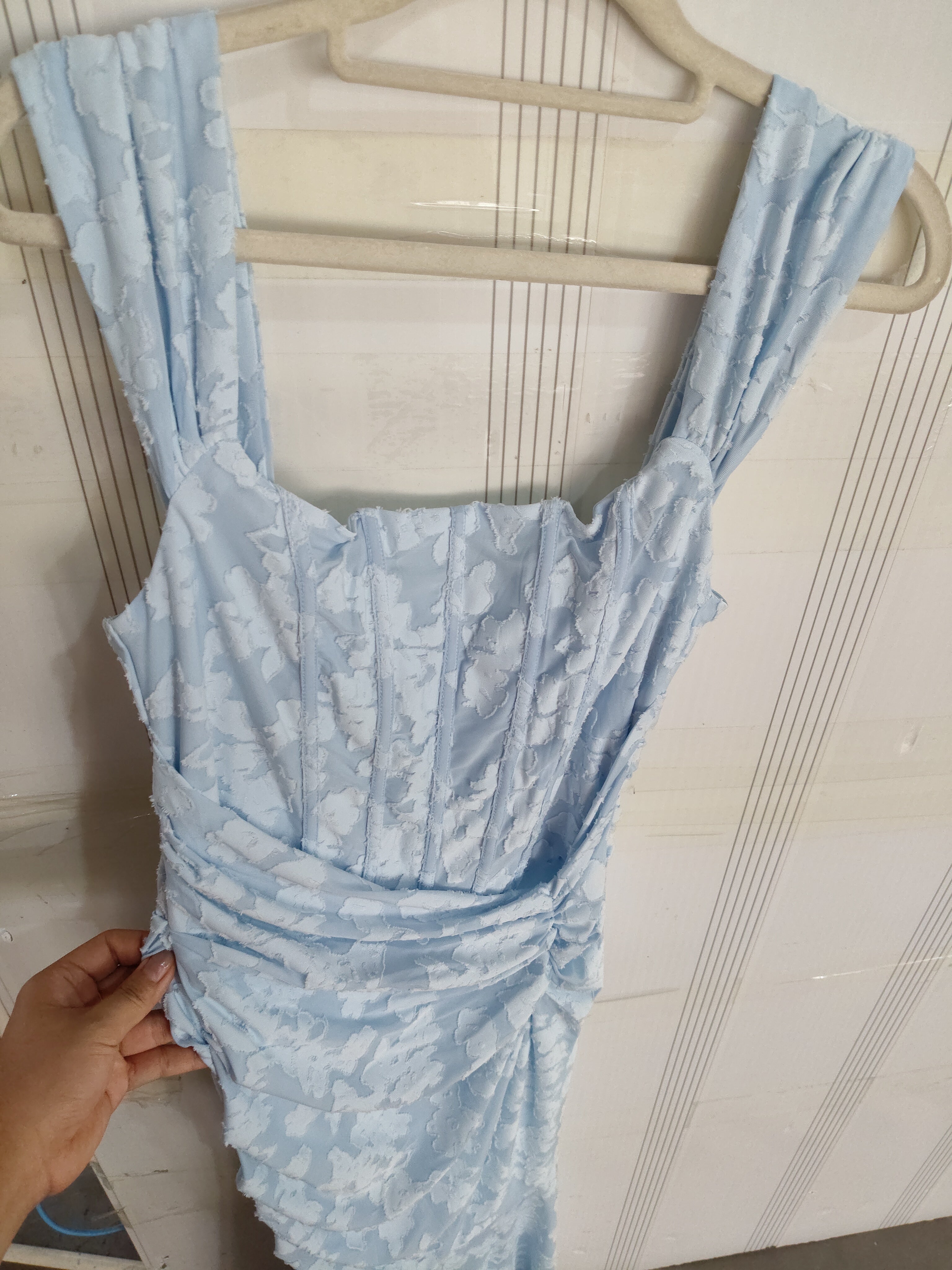 Mozision Off-shoulder Backless Sexy Evening Dress For Women Purple Sleeveless Strapless Ruched Bodycon Club Party Dress