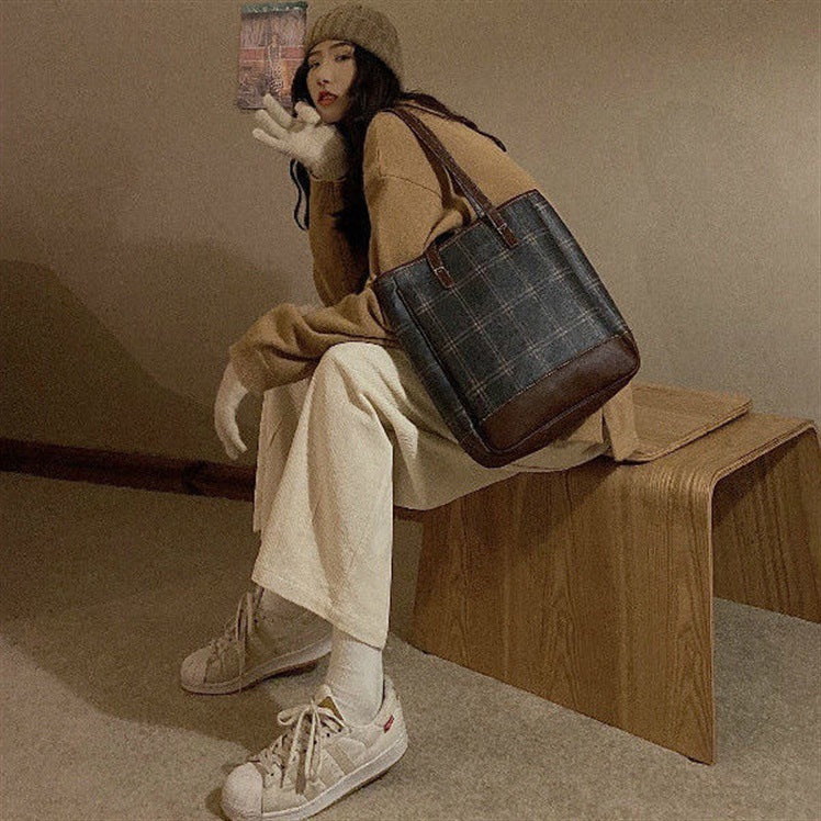 Women Autumn And Winter Loose Straight-leg Casual Drop Crotch Student Leisure Pants