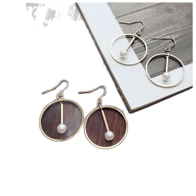 Women's Fashion Versatile Geometric Hollow-out Earrings
