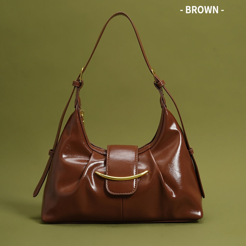 High-quality Retro Large-capacity Shoulder Underarm Bag