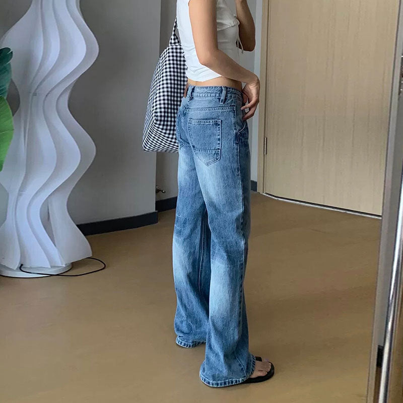 American Retro Flared Jeans For Women In Spring And Autumn 2025