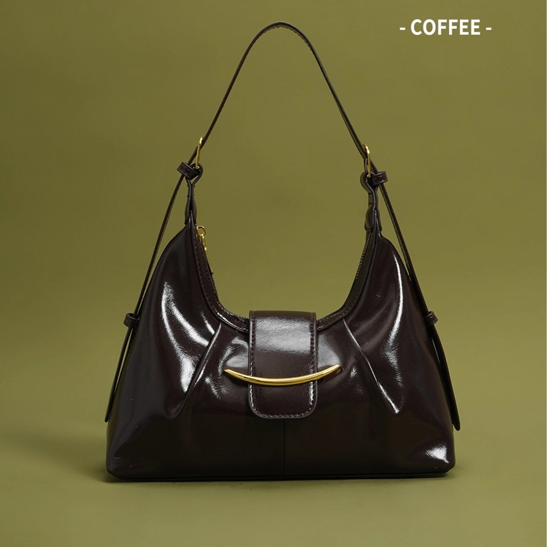 High-quality Retro Large-capacity Shoulder Underarm Bag