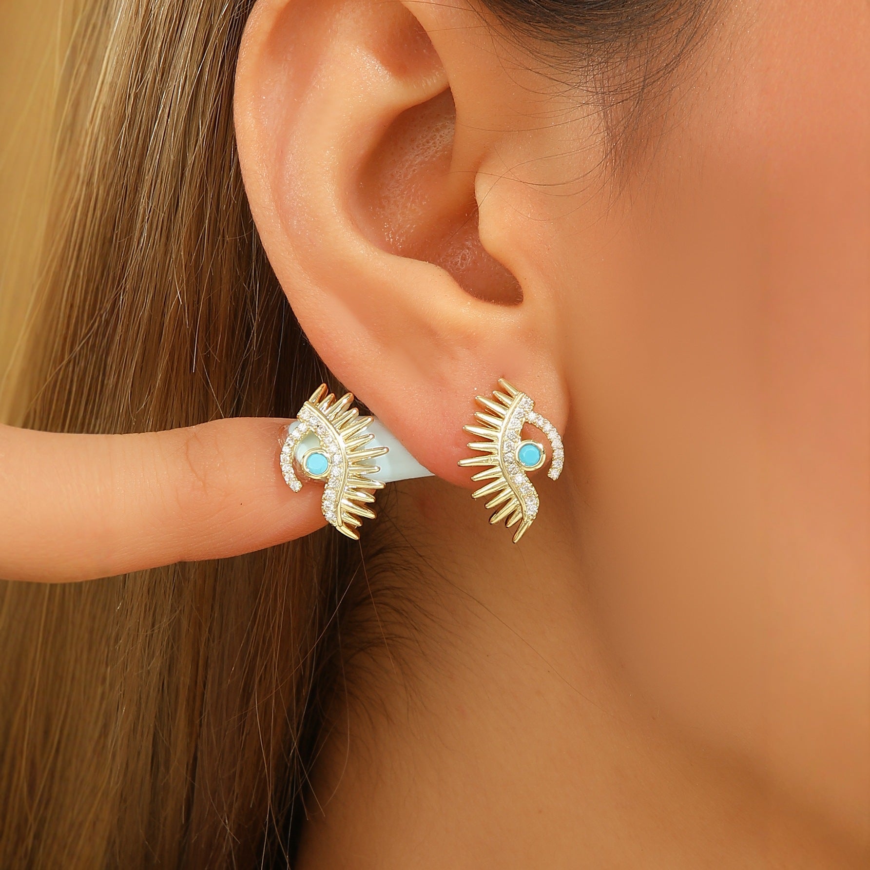 Simple Devil's Eye Earrings